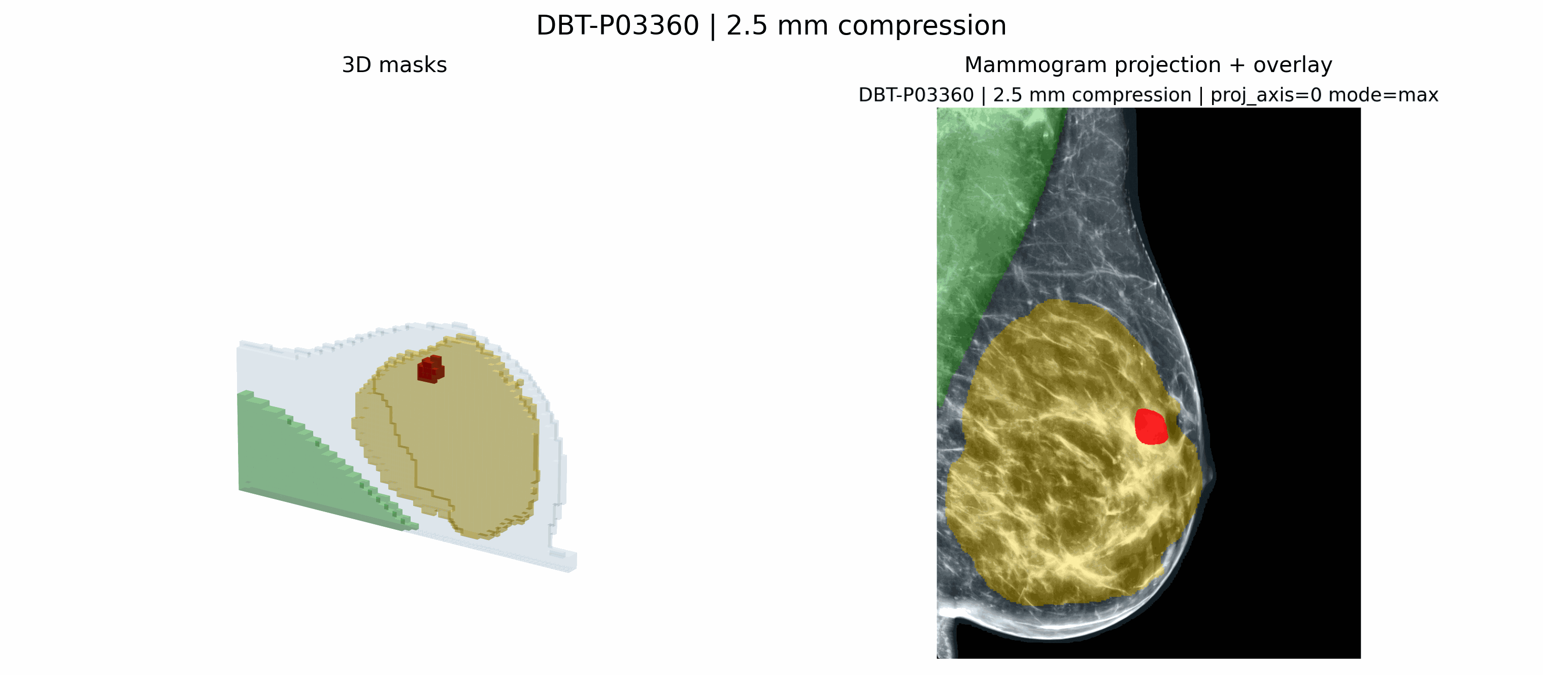 Masks and projection overlay animation.