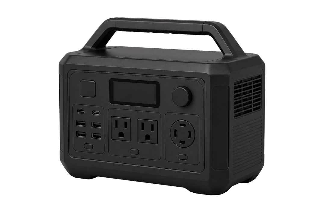 Portable battery power station